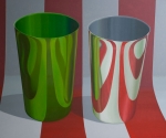 Two Aluminum Tumblers